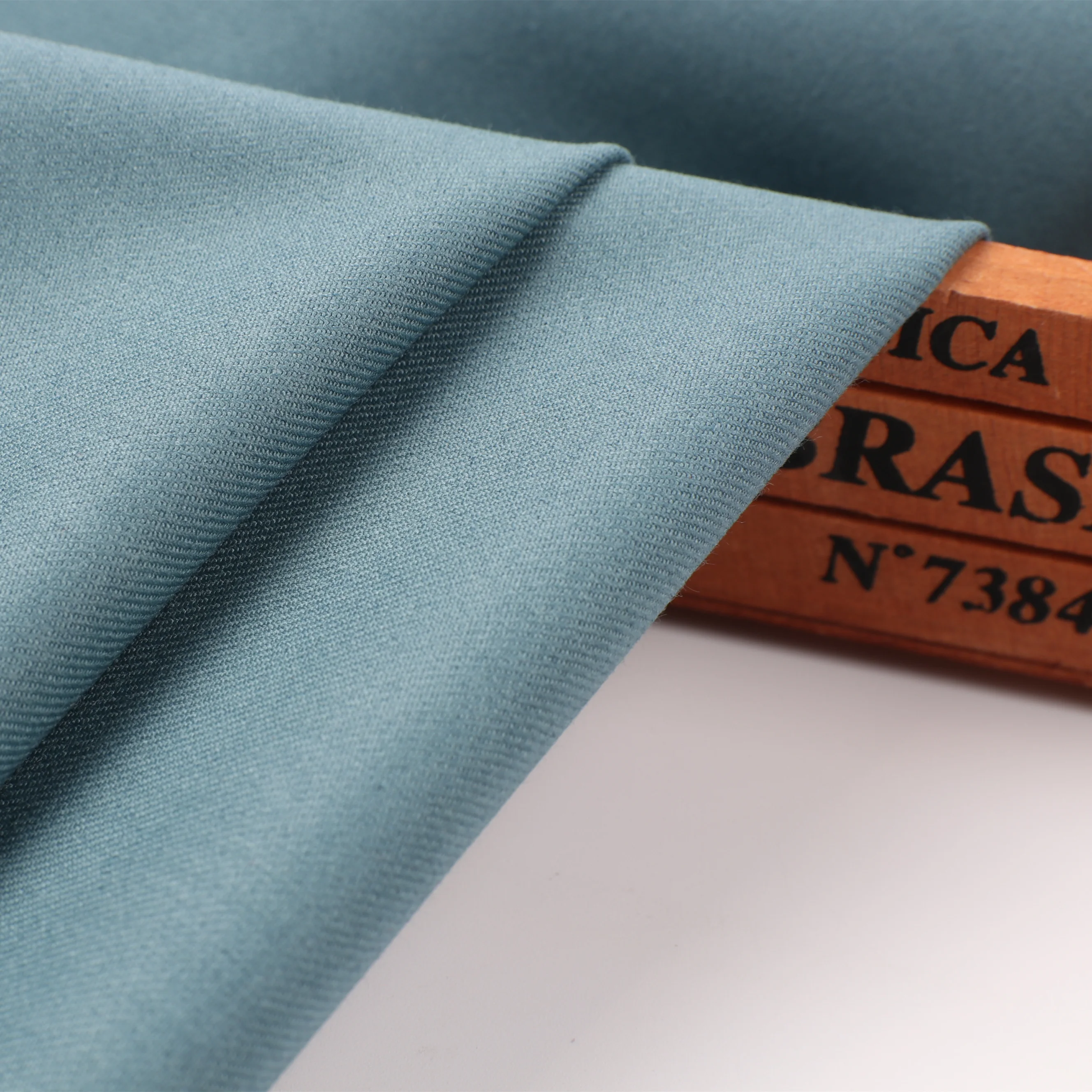 shaoxing textile fabric tr suiting heavy weight twill style polyester rayon spandex wool fabric for men suit