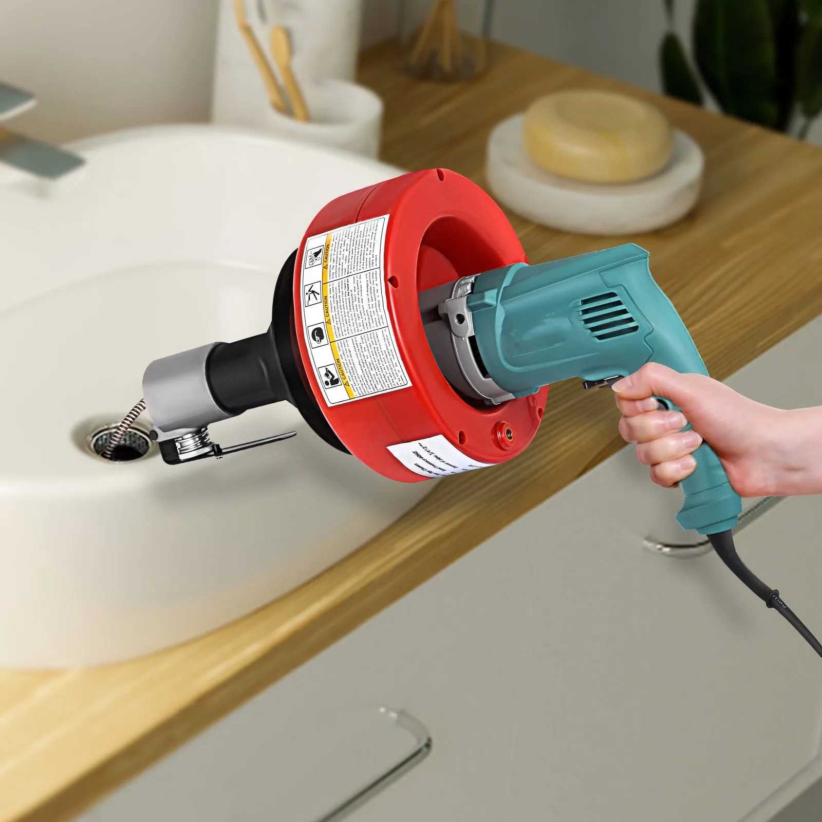 Pipe Drain Cleaner Machine sewer snake machine drain Cleaning Pro Equipment