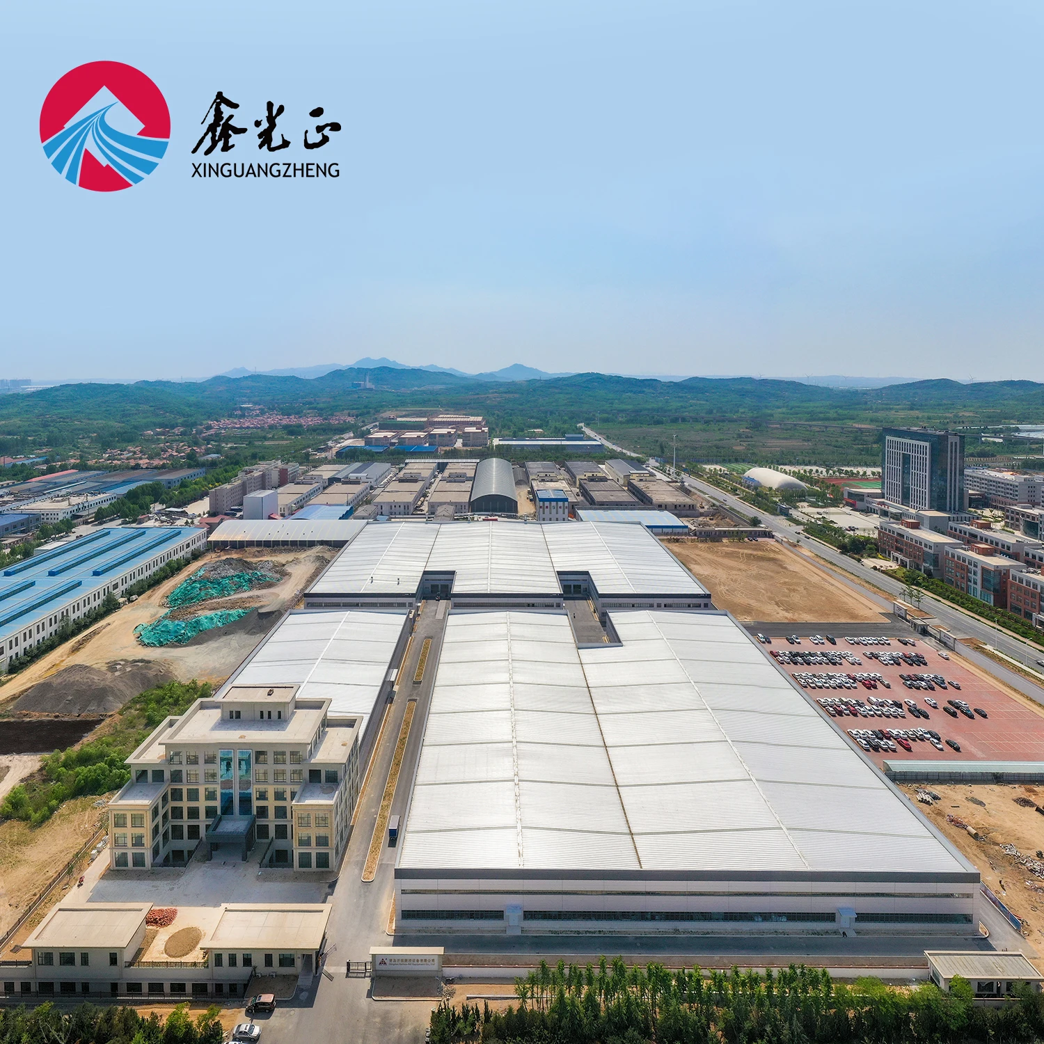 H beam frames steel structure workshop metal building prefab warehouse with prefabricated sandwich panel system