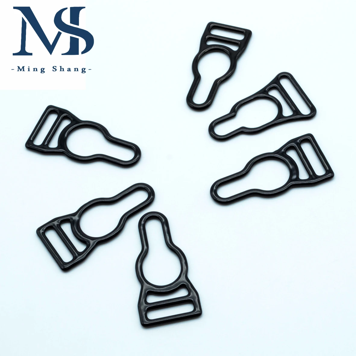 High Quality Nickel Plated Metal Suspender Clip Garter Belt Clip Customized Bra Intimates Accessories FOR Lingerie