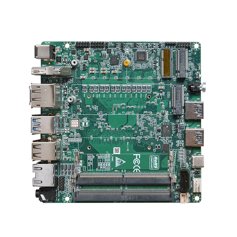 Zunsia nano Motherboard with 12th 13th Gen CPU and one 2.5GB LAN