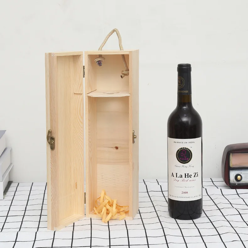 wooden wine box (80)