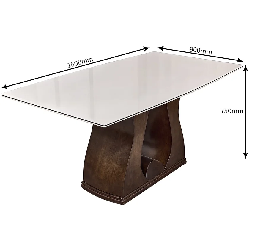 C039 high quality woody home furniture dinning table top dining wooden table marble dining table