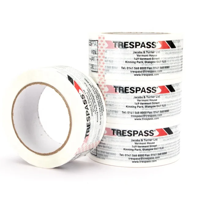 Best Price Of New Design Logo Branded Cello White Packing Tape