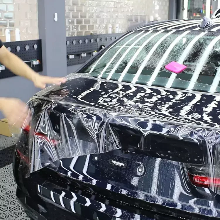 10 лет самовосстанавливающая автомобильная пленка Виниловая наклейка с защитой от царапин новая автомобильная пленка для защиты кузова анти-желтый ТПУ PPF