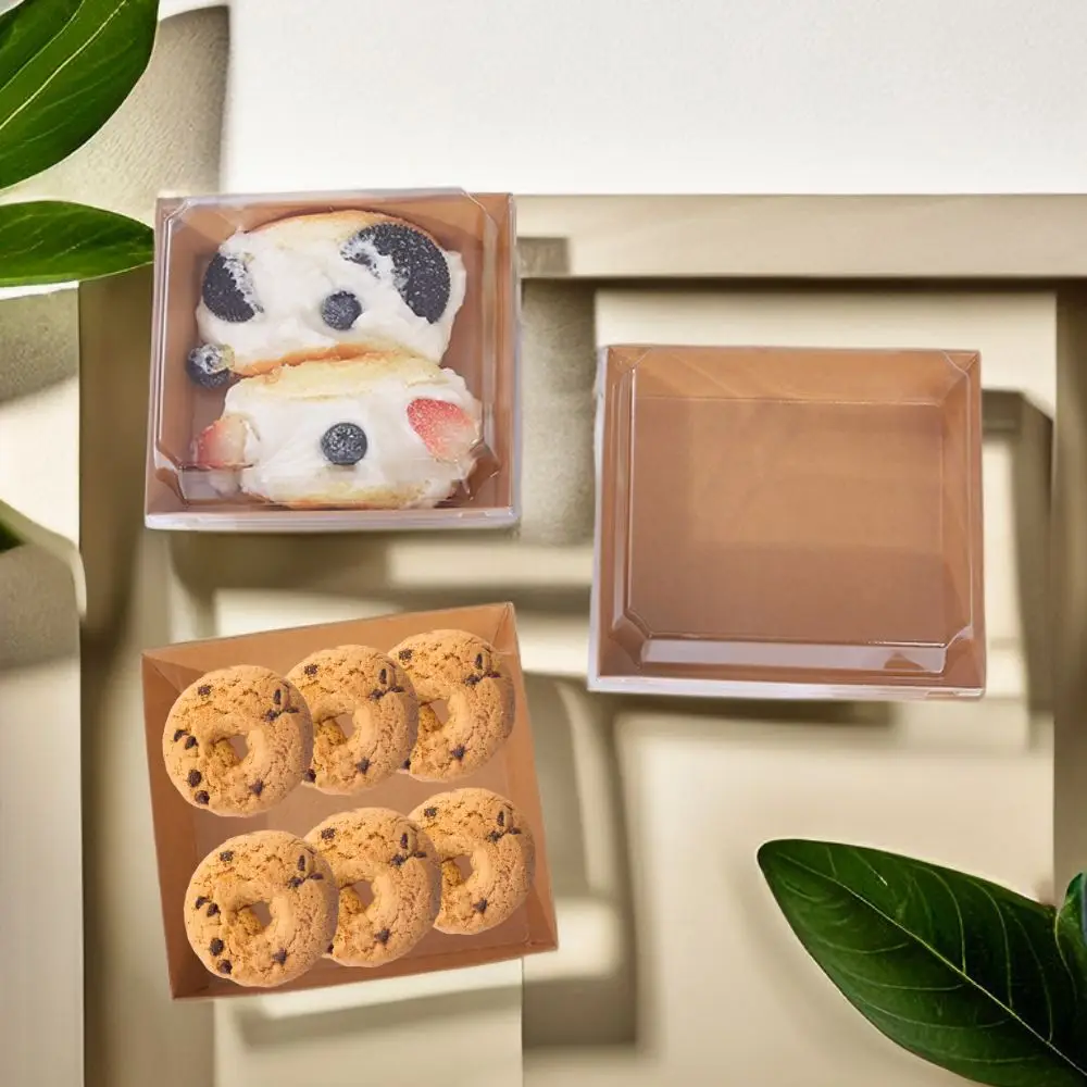 Custom Eco Friendly Takeaway Food Boxes Disposable Meal Prep Food Packaging Kraft Paper Lunch Box with Lid