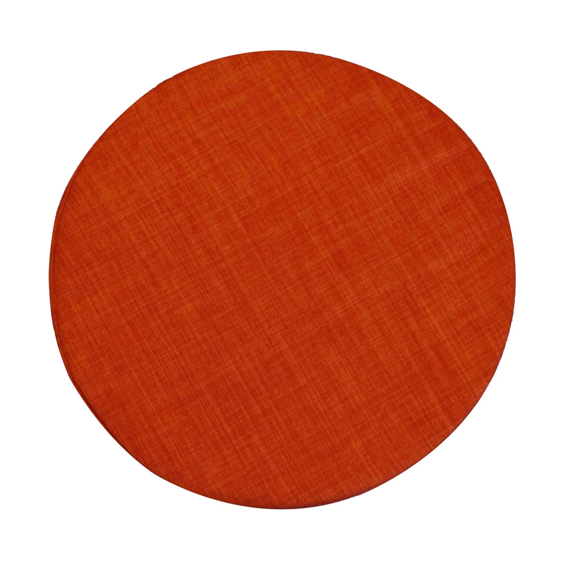 Solid Super Soft Simple Round Wholesale Polyester linen Yoga Seat Meditation Floor Cushion Pillow