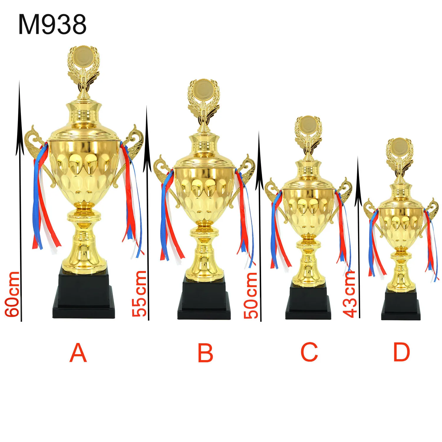 Trophy Cup Trophy Statue Trofeo Metal Award Cup Plastic Football Medals And Trophies Custom Metal Awards