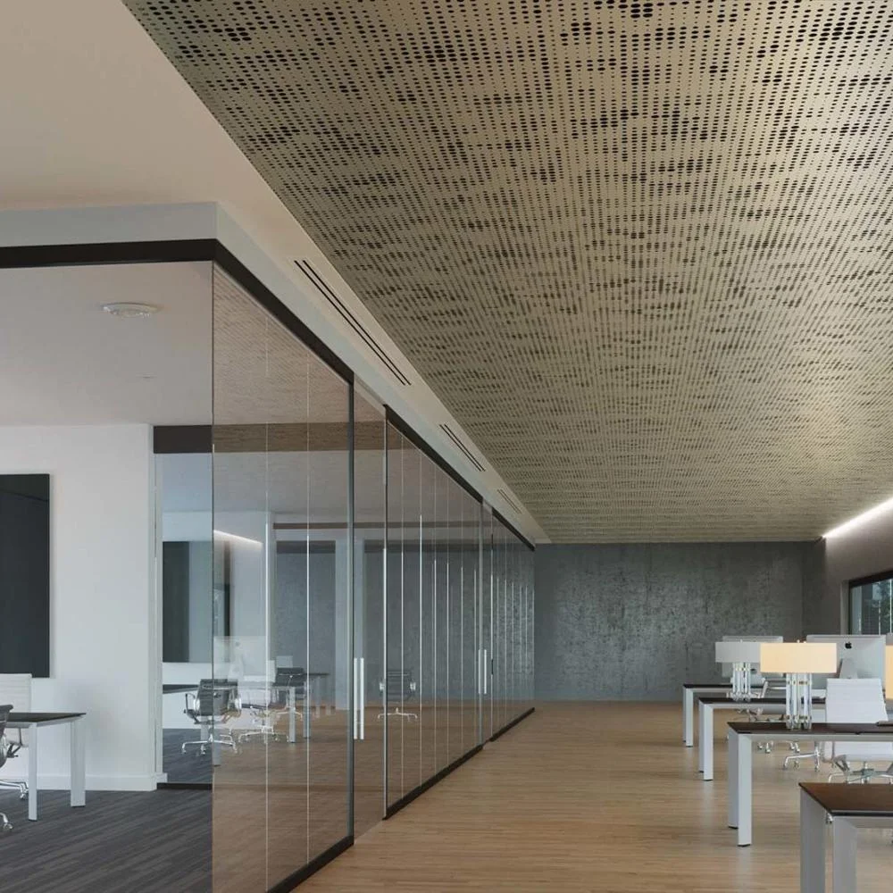 perforated metal ceiling for hotel lobby decoration