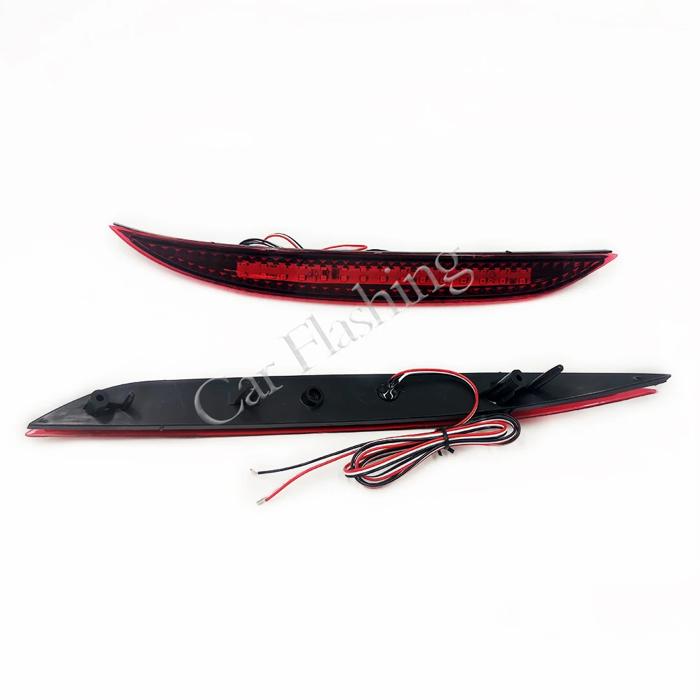 For Kia K3 Cerato Forte 2012 2013 2014 Car Red Len Led Rear Bumper Reflector LED Stop Brake Light Tail Fog Parking Lamp