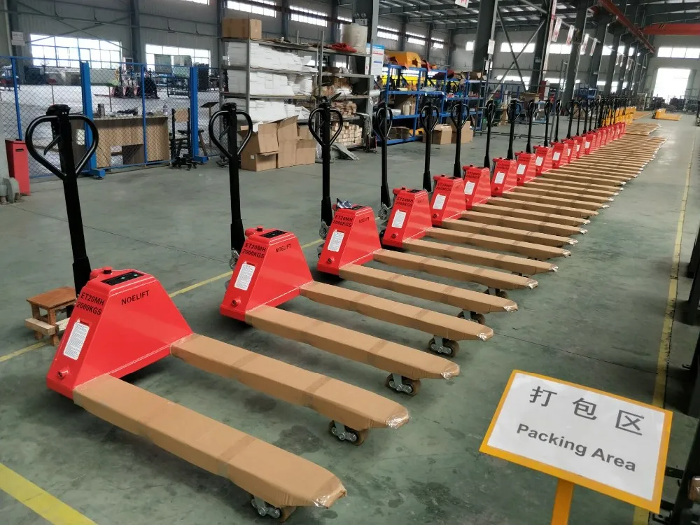 Оптовая продажа 1800 кг 2000 полуэлектрическая тележка с поддоном ET20MH