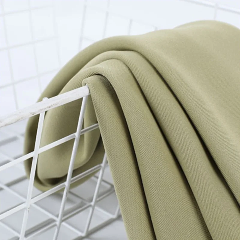 95%polyester 5%spandex 50D stretch twill chiffon fabric soft breathable fabric for suit pants