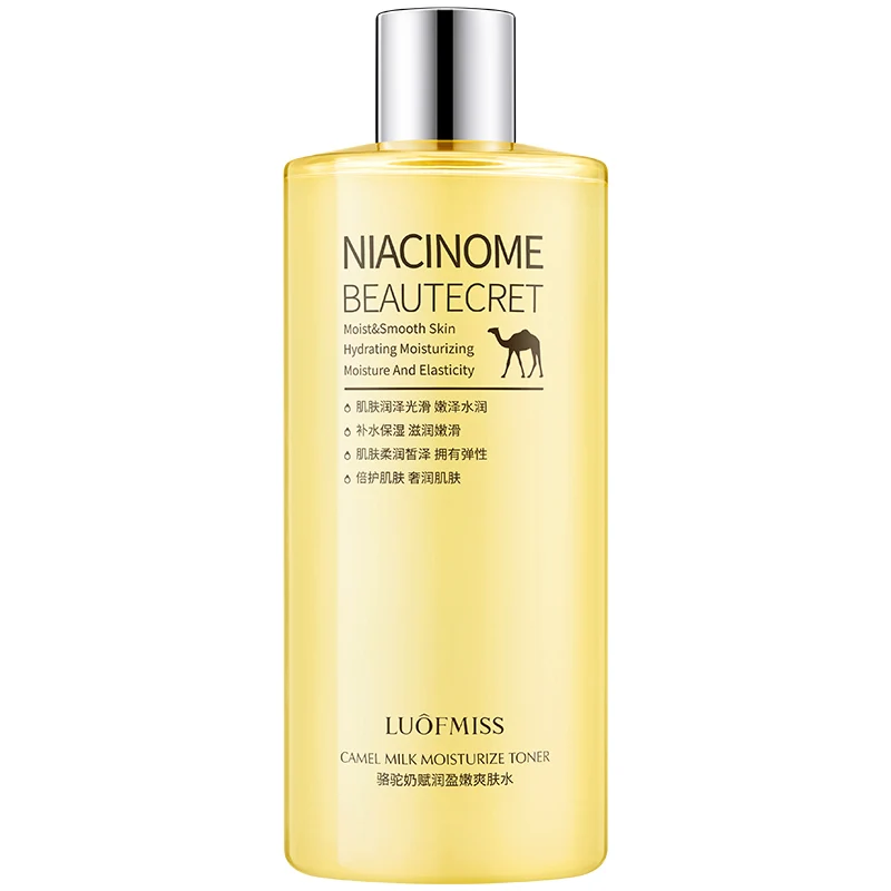 OEM LUOFMISS private label Camel Milk whitening Moisturizing skin care anti aging brightening face beauty face Toner