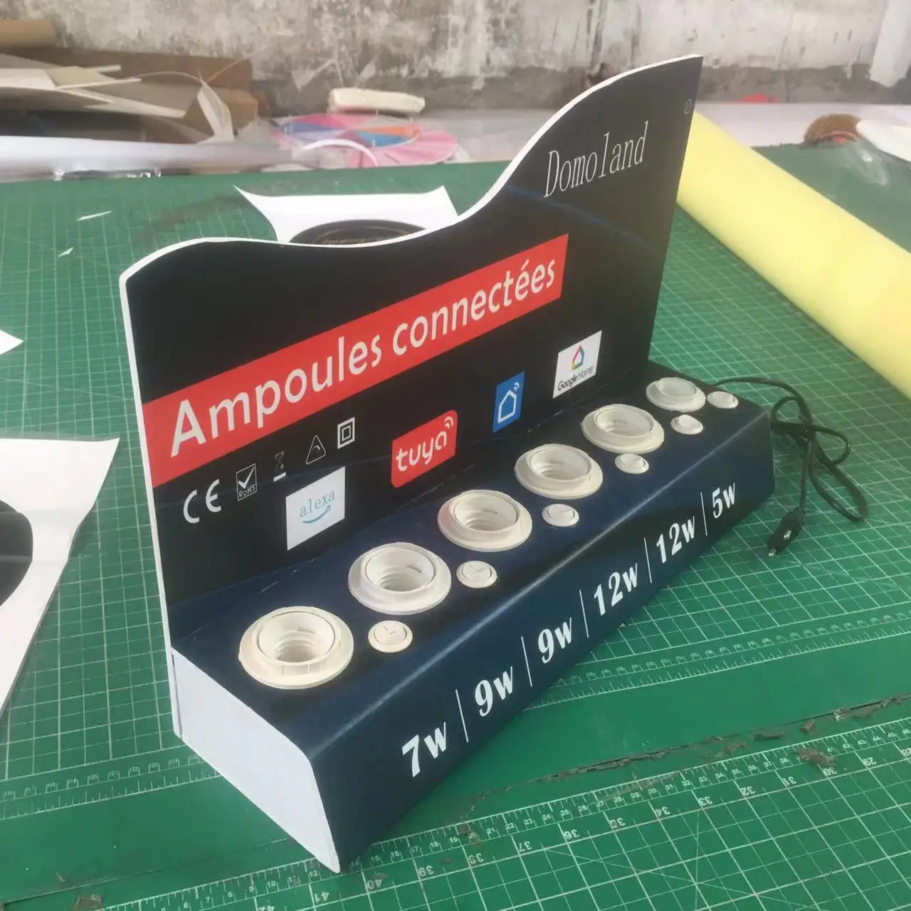 Коробка для тестирования светодиодных ламп