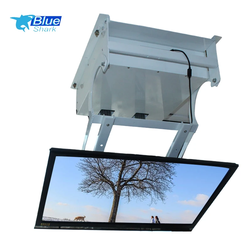  Conference system new products 90 degree flip angle available install for 32 to 70 inch TV motorized LCD
