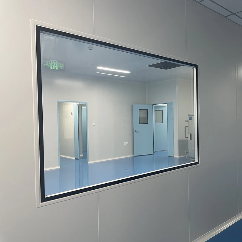 Pharmaceutical Factory Steel Door Airtight Swing Open Clean Room Doors