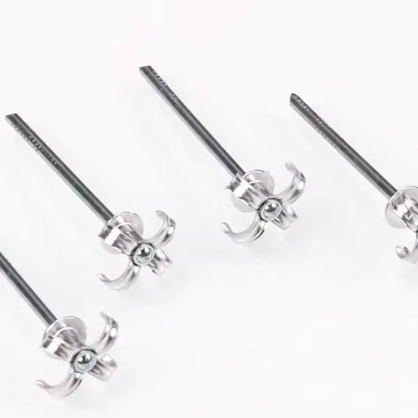 Dome Head Flat-Type Steel Aluminium Peel-Type Blind Rivet Pattern Flower Design DIN Standard Carbon Steel Plating Technique