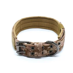 Belt Crown Wholesale Tactical Nylon Pet Collar Adjustable Training Dog Collar para perro