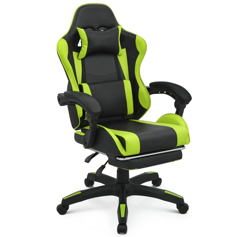 Hot Sale Modern Swivel Chair Ergonomic Gaming Chair Computer  laptop stand best gaming chair with headrest and lumbar pillow