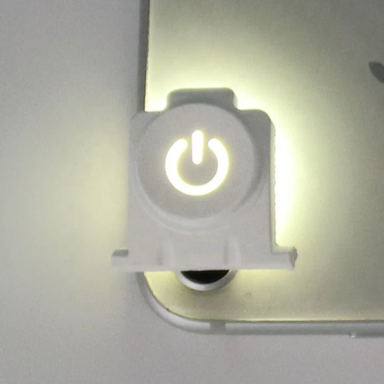 Customize dustproof electric control keypad silicone button membrane laserd symbol