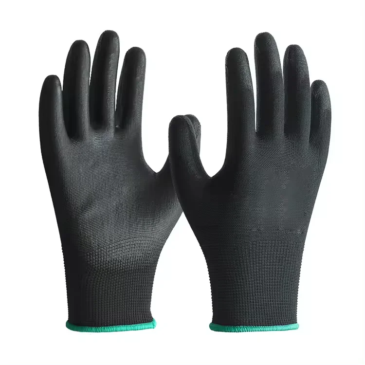 Sunnyhope SAFETY 13g nylon pu gloves truck driver general garden gloves & protective gear glove