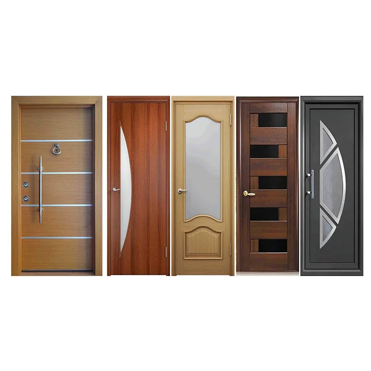 Multi storey solid wood door baking paint bedroom door room suit door