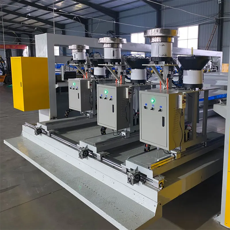 Automatic PE Tarpaulin Cutting Machine Leading Plastic Sheet Welding Machine Tarpaulin Shelter Eyelet Attaching Machine