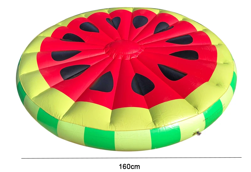 Ready to ship watermelon swim ring designer pool float raft inflatable With Good Service