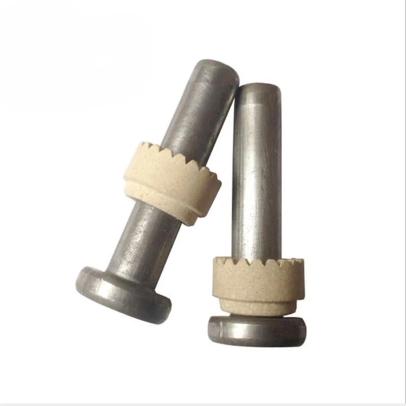 
M19 steel structure cylindrical head welding stud M22 bridge special stud magnetic ring shear stud manufacturers 