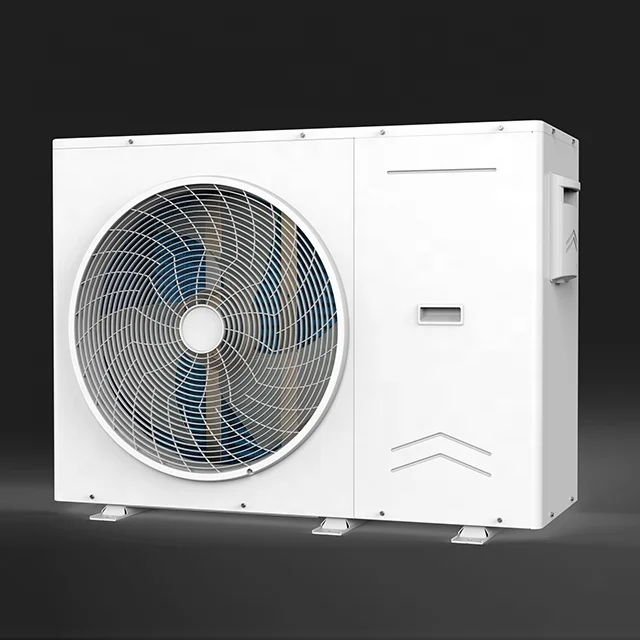 Residential 8kw 10kw 15kw 20kw inverter dc EVI ERP A+++ r290 r32 monobloc heat pump for fan coil units heating and cooling