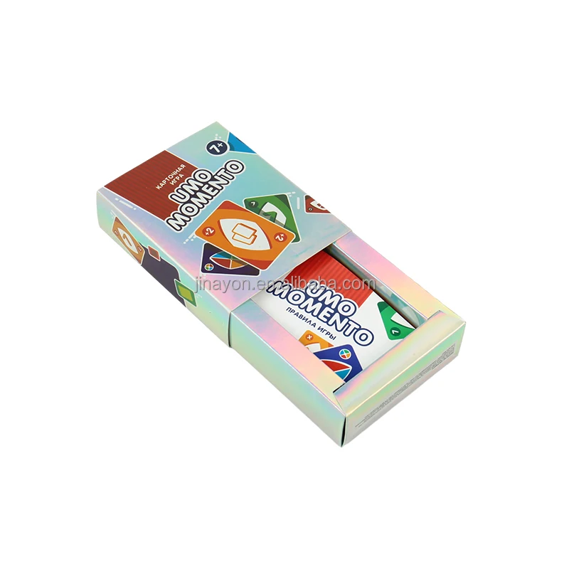 OEM Playing Cards Custom Waterproof Plastic Poker paper game cards With Light Not Pass Through Adult games card