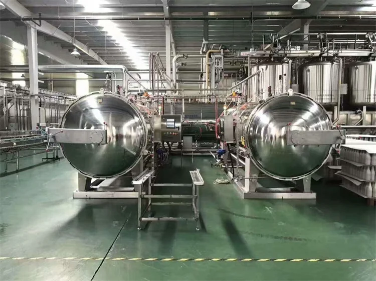 pasteurization autoclave Juice food water sterilizer machine price