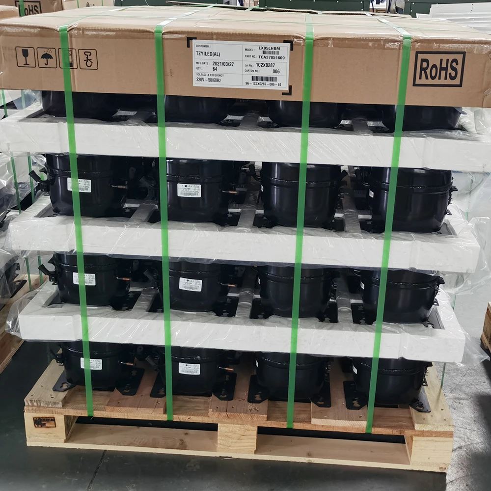 Factory directly supply LG piston refrigerator compressor r600 Gas in stock