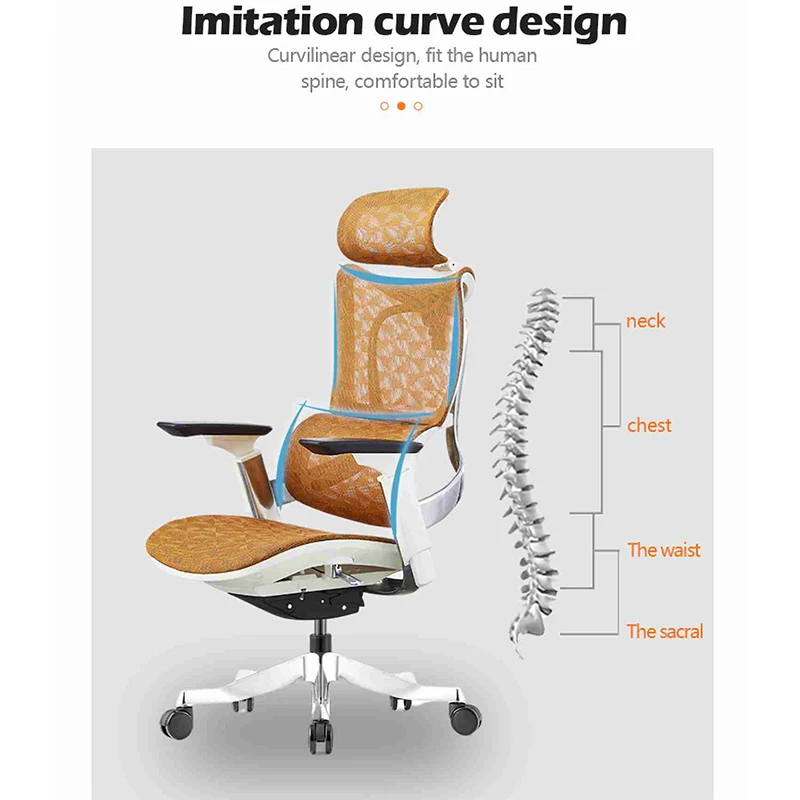 High Back Factory Furniture modern chair Office Guest Chaises De Bureau Sillas Para Oficina Sillas Para Oficina