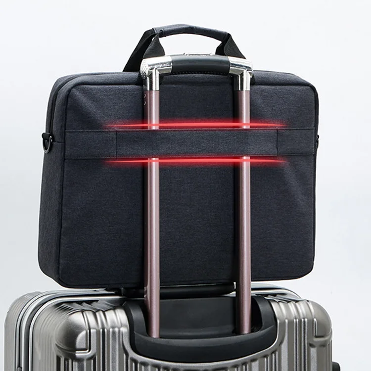 Wholesale Laptop Bag Covers Canvas Portable Computer Bag for Business Travel Single Shoulder Tablet Storage Totebag Notebook Bag