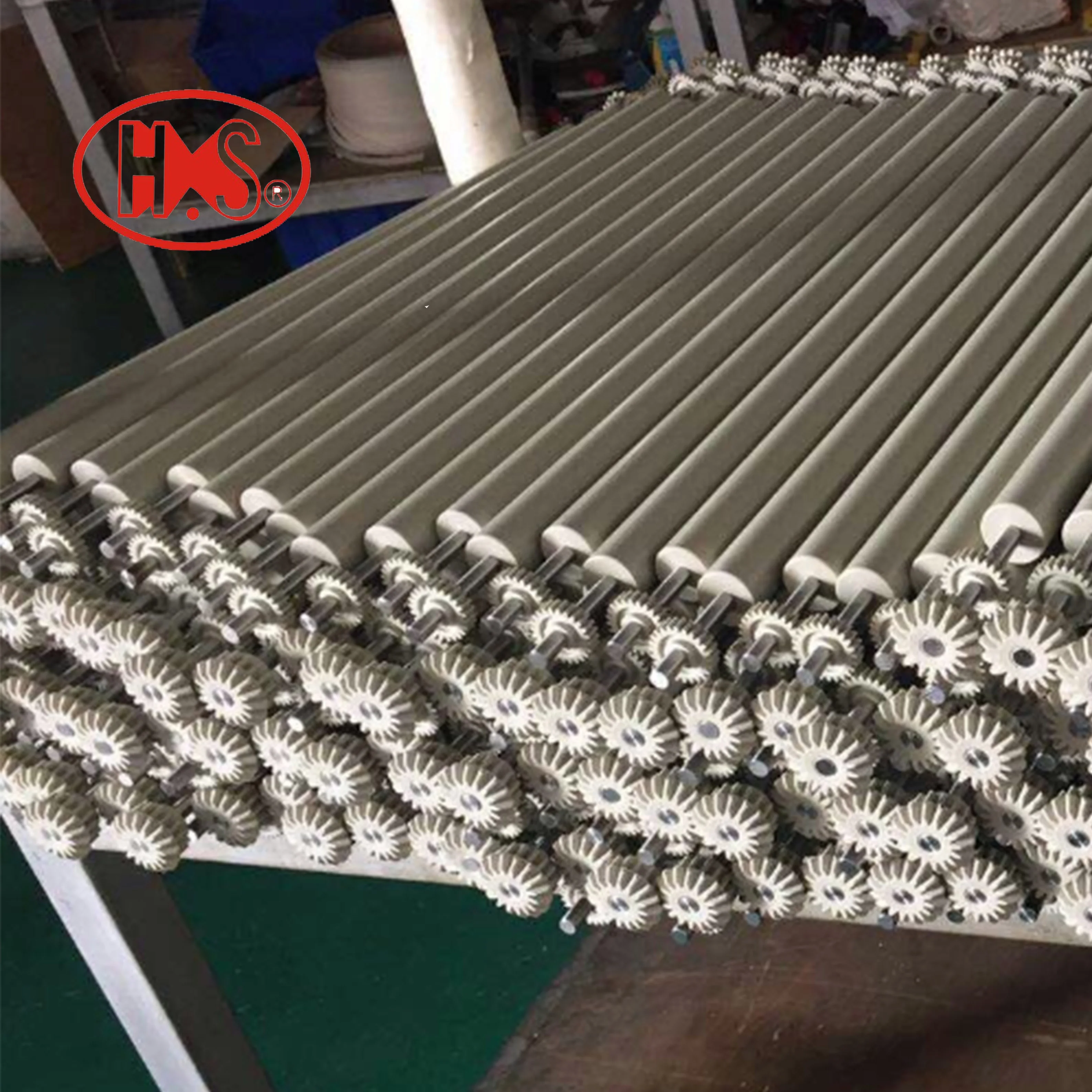 Shenzhen manufacturer plastic  transport roller conveyor roller PP roller for PCB machine