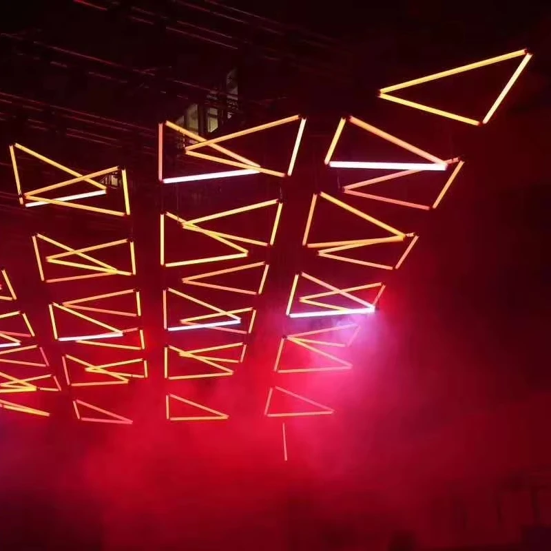 Dazzling Stage show 360 Degree 3d Rgb Pixel Tube Light 0.5m IP65 pixel led light For wedding party disco show