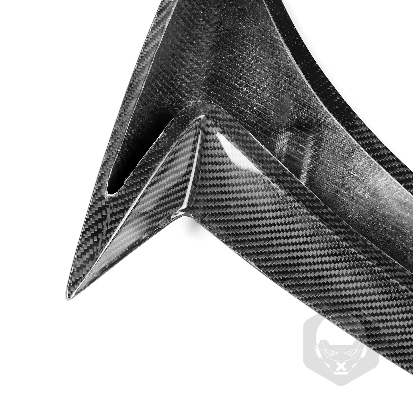 Real Carbon Side Air Vent Fender Fins for Mercedes Benz W222 S63 S65 AMG 2014-20
