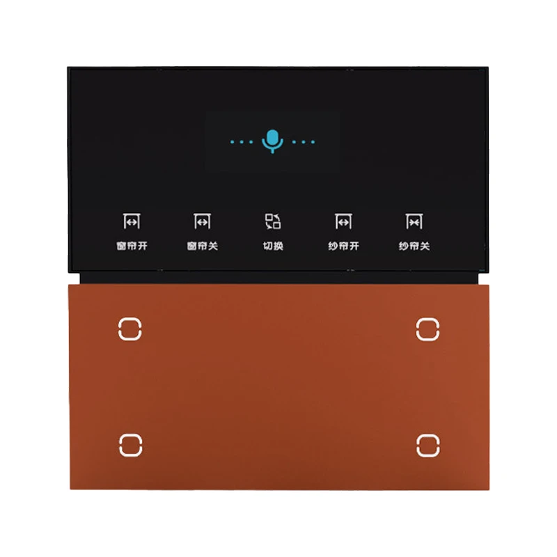 Встроенный голосовой выключатель Tuya Smart Zigbee для 1/2/3/4, переключатель света, 12-сторонний пульт дистанционного управления, смарт-жизнь 85-250 В
