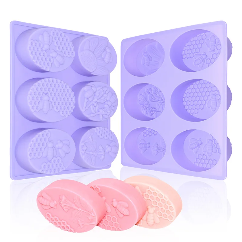BPA Free DIY Bath Roses Flower Soap Molding Moulds Homemade Soap Making Molds Silicone Soap Molds