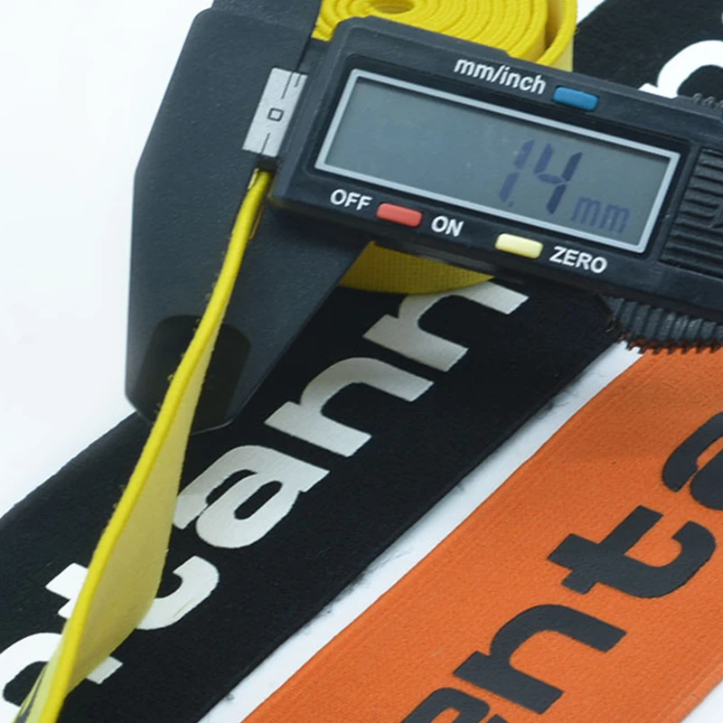 Factory Wholesale Custom Fashion1inch 30mm 32mm 50mm  Logo Durable Recycled Polyester /Nylon Jacquard  Woven Bag Webbing