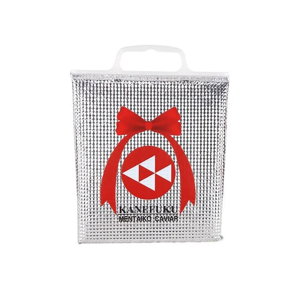 Foam Thermal Insulation Disposable Food Warmer Delivery Bags Insulated Cooler Bag thermal bubble bag