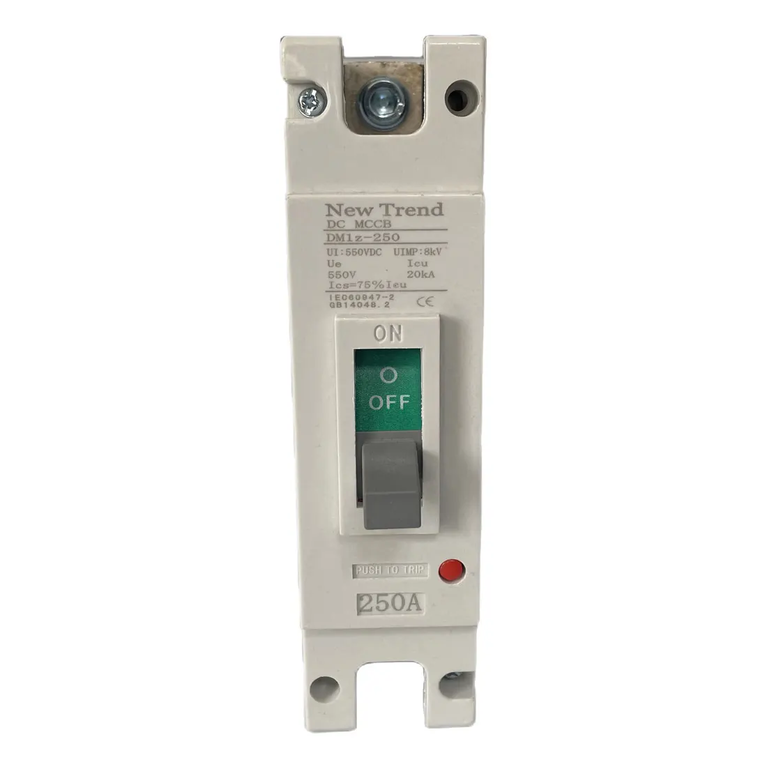 Manufacturer factory dc mccb molded case circuit breaker