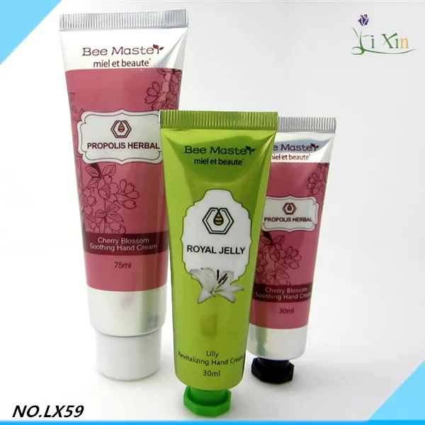 
octagon Screw on cap mini cosmetic toothpaste packaging small aluminum travel empty plastic toothpaste tube 