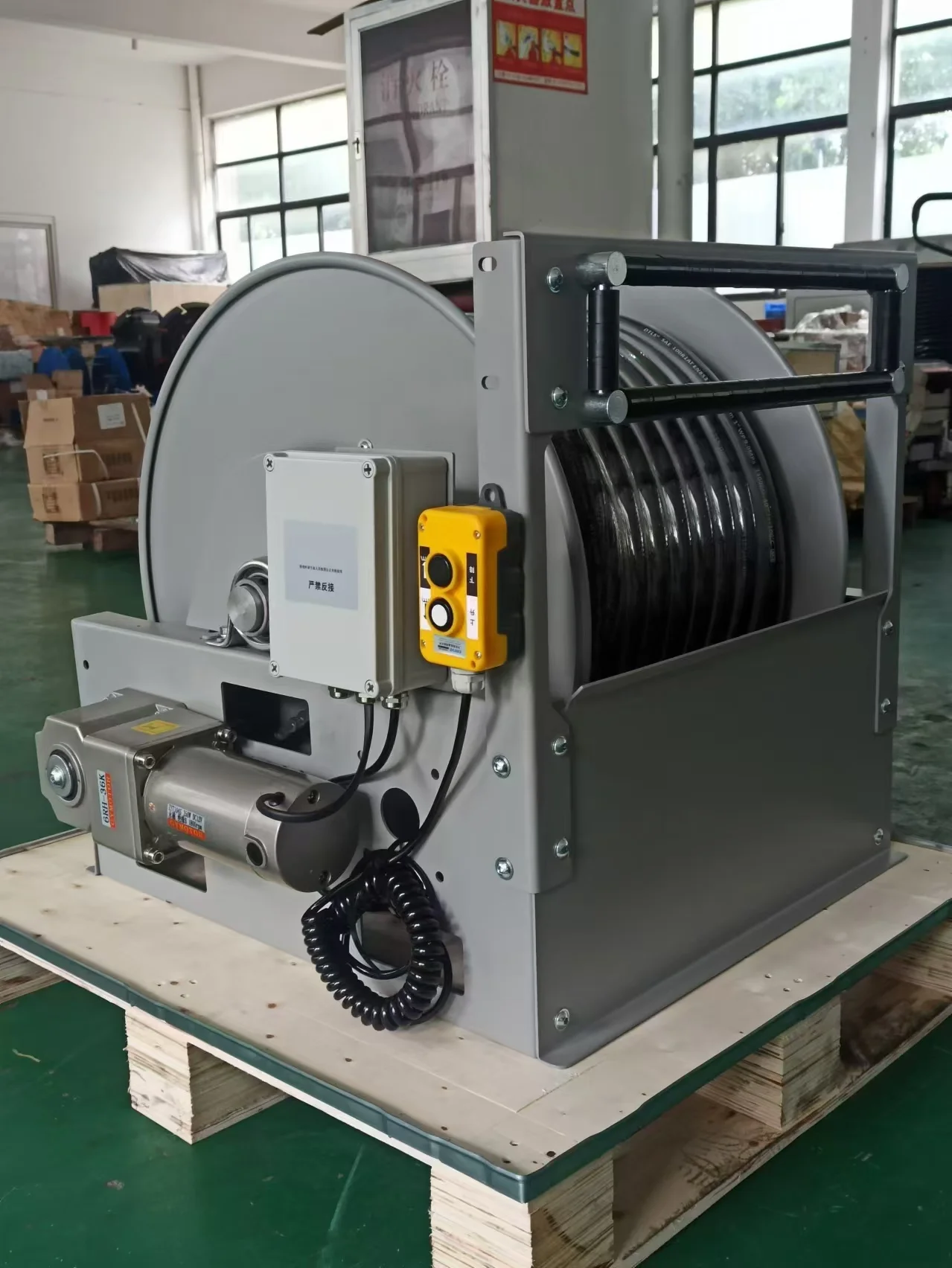 Ecotec High Pressure LPG Hose Reel  Gas Hose Reel for LPG Filling Station