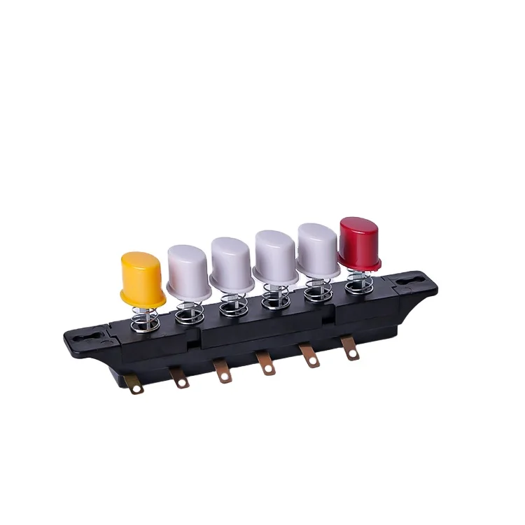 Высокое качество низкая цена блендер запасная часть 4acA Электрический кнопочный переключатель золотой поставщик клавиши пианино 250 В