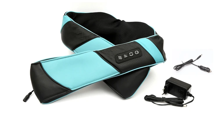 Innovative Products 2024 Deep Kneading Massage Shawl 3 Speeds Shiatsu Shoulder Massage With Heat 12V 2A