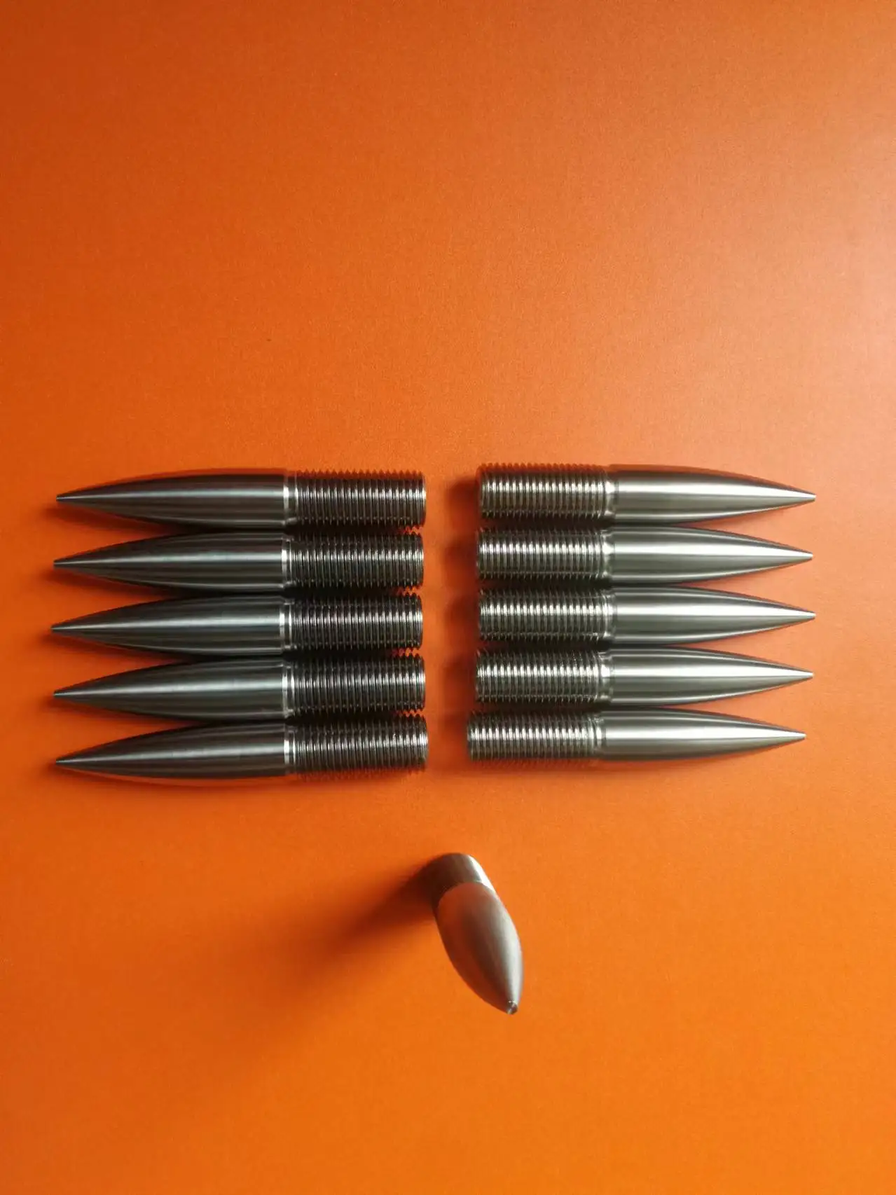 Grade 5 Ti6Al4V alloyed titanium shoes hobnail spike climper crampon climbing spikes anti-slip