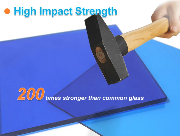 Roofing swimming pool green house Panels PC Solid Sun Sheet polycarbonate Solid Polycarbonate