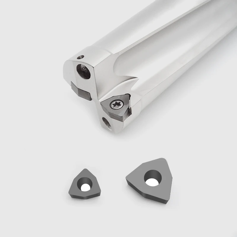 U drill indexable tools with Drill Fix DFR ST Inserts for haitch machine, sell in set (1 D39 shank +2 DFT06 inserts)